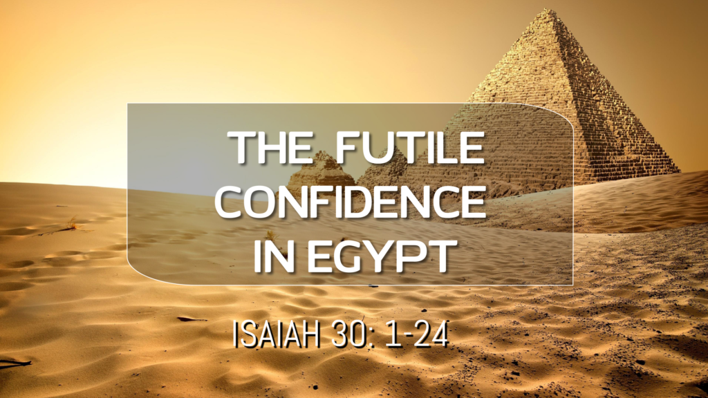 The Futile Confidence In Egypt