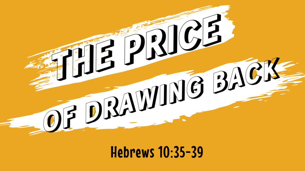 The Price Of Drawing Back
