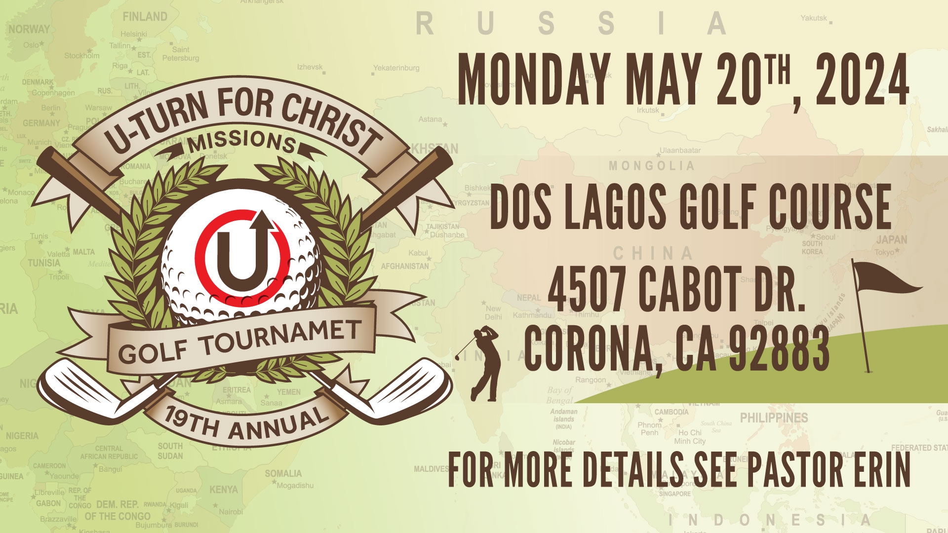 U-Turn for Christ Golf Tournament