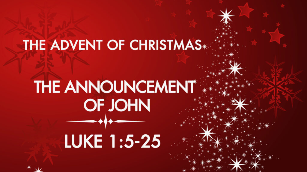 The Announcement of John