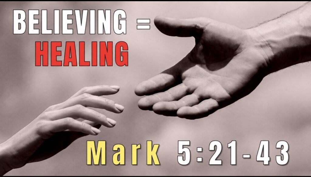 Believing = Healing