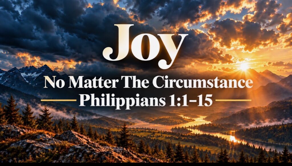 Joy No Matter The Circumstance